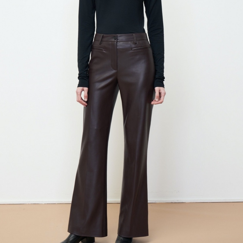 NWOT - Rebecca Taylor vegan leather pants